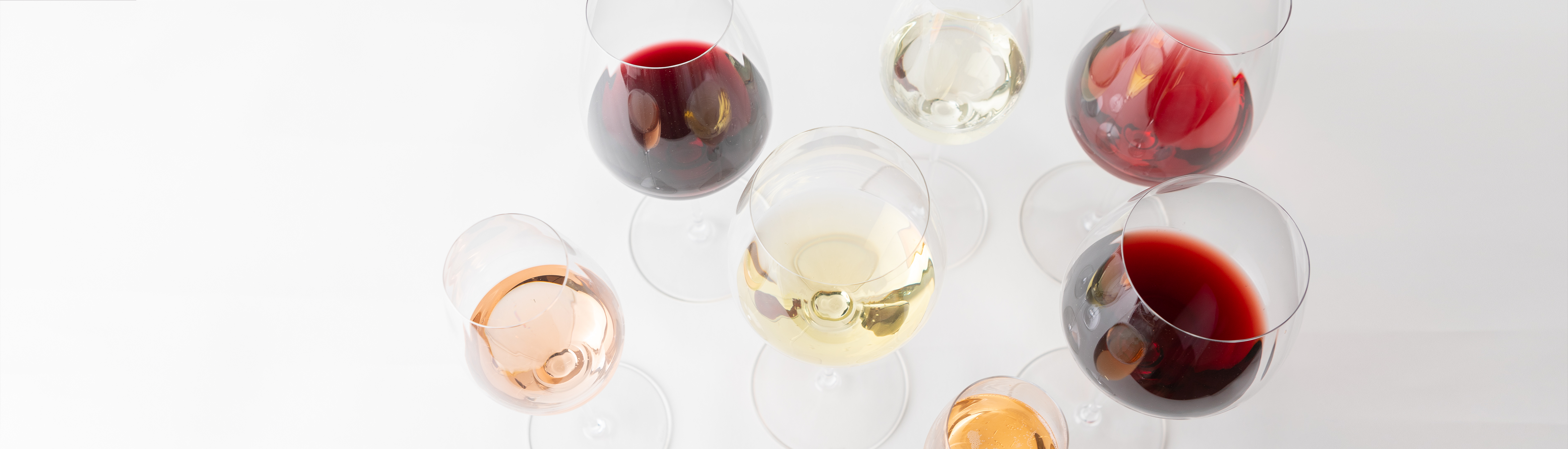 Wine glasses linking to New Years Resolution Blog